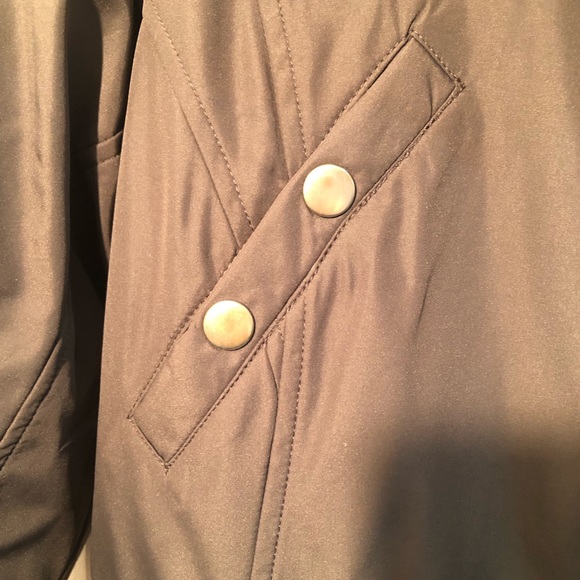 NWT Liz Claiborne Winter Coat Gunmetal Grey - Picture 2 of 16